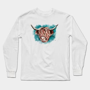 Highland Cow Long Sleeve T-Shirt